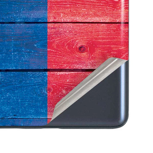 Texas Flag Light Wood Galaxy S20 Fan Edition Skin