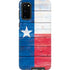 Texas Flag Light Wood Galaxy S20 Pro Case