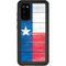Texas Flag Light Wood Galaxy S20 Waterproof Case