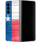 Texas Flag Light Wood Galaxy Z Fold4 5G Skin