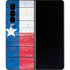 Texas Flag Light Wood Galaxy Z Fold4 5G Skin