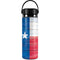 Texas Flag Light Wood Hydro Flask 20oz Wide Mouth Skin