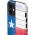 Texas Flag Light Wood iPhone 12 Impact Case