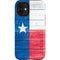 Texas Flag Light Wood iPhone 12 Mini Impact Case