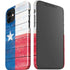 Texas Flag Light Wood iPhone 12 Mini Lite Case