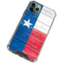 Texas Flag Light Wood iPhone 12 Pro Clear Case