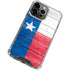 Texas Flag Light Wood iPhone 13 Pro Clear Case