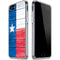 Texas Flag Light Wood iPhone SE (2nd & 3rd Gen) Clear Case