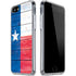Texas Flag Light Wood iPhone SE (2nd & 3rd Gen) Clear Case