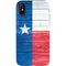 Texas Flag Light Wood iPhone XS Pro Case