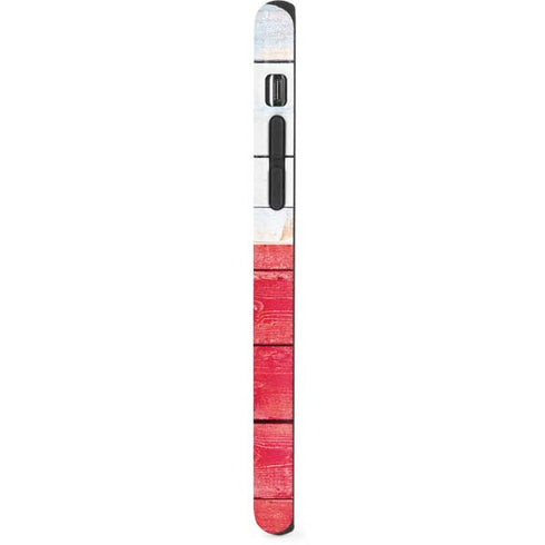 Texas Flag Light Wood iPhone XS Pro Case