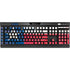 Texas Flag Light Wood K95 RGB PLATINUM Mechanical Gaming Keyboard Skin