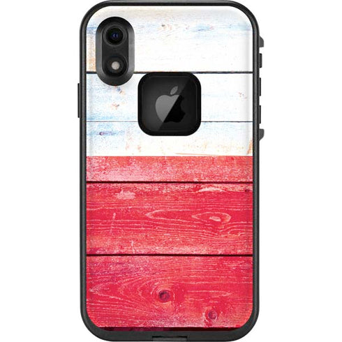 Texas Flag Light Wood LifeProof Fre iPhone Skin