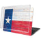 Texas Flag Light Wood MacBook Pro 13in (2020) Case plus Skin