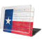 Texas Flag Light Wood MacBook Pro 16in (2019-20) Case plus Skin