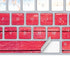 Texas Flag Light Wood Magic Keyboard Skin