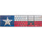 Texas Flag Light Wood Magic Keyboard with Numeric Keypad Skin