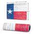 Texas Flag Light Wood Gaming Mouse Pad