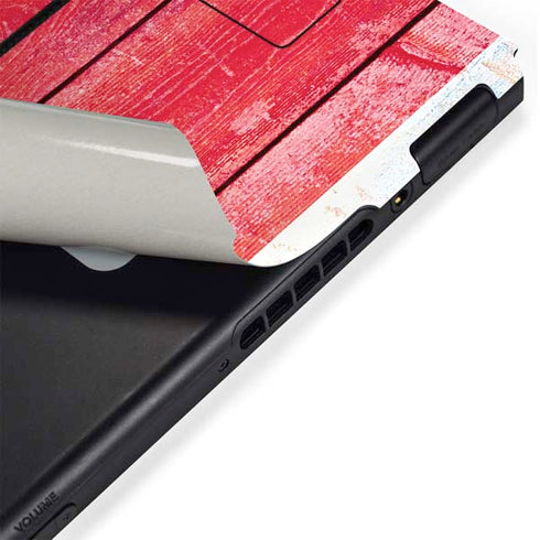 Texas Flag Light Wood Nintendo Switch Bundle Skin