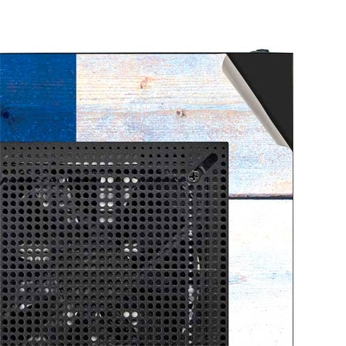 Texas Flag Light Wood NZXT H510 Compact ATX Mid-Tower Case Skin