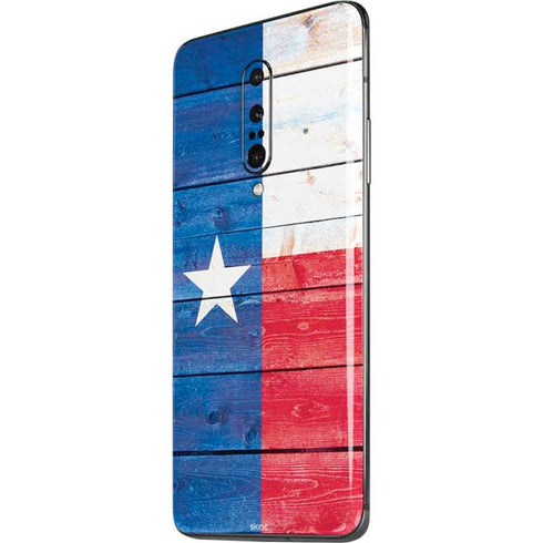 Texas Flag Light Wood OnePlus 7 Pro Skin