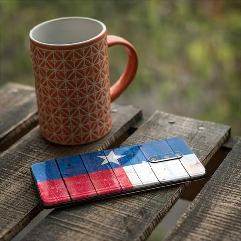 Texas Flag Light Wood OnePlus 7 Pro Skin