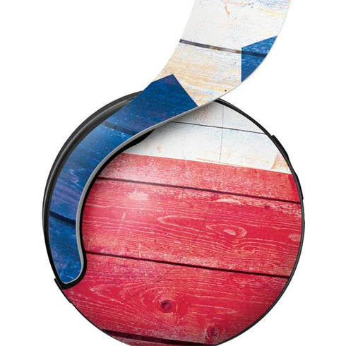 Texas Flag Light Wood PULSE 3D Wireless Headset for PS5 Skin