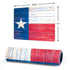Texas Flag Light Wood Gaming Mouse Pad