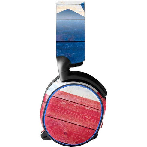 Texas Flag Light Wood SteelSeries Arctis 5 Skin