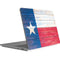 Texas Flag Light Wood Surface Laptop Studio Skin
