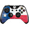 Texas Flag Light Wood Xbox One Controller Skin