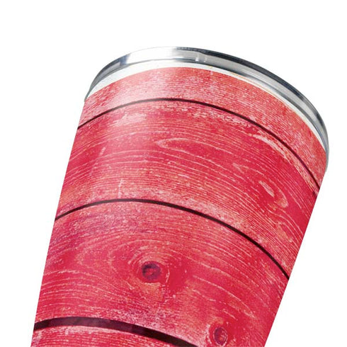 Texas Flag Light Wood Yeti 20oz Tumbler Skin