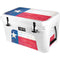 Texas Flag Light Wood YETI Tundra 45 Hard Cooler Skin