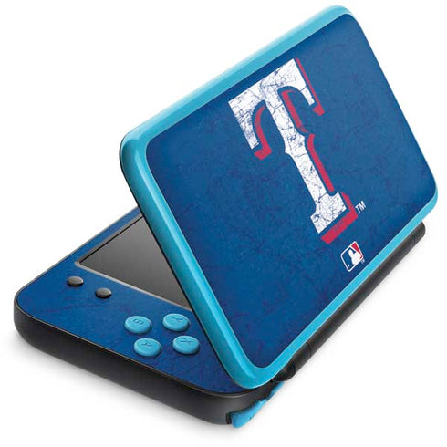 MLB Texas Rangers - Solid Distressed Nintendo 2DS XL (2017) Skin