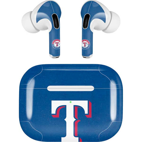 MLB Texas Rangers - Solid Distressed AirPods Pro 2nd Gen Skin