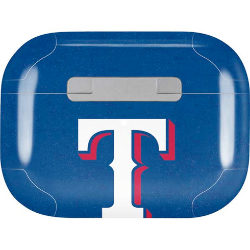 MLB Texas Rangers - Solid Distressed AirPods Pro 2nd Gen Skin