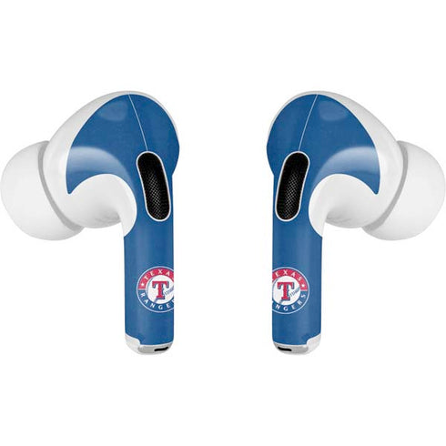 MLB Texas Rangers - Solid Distressed AirPods Pro 2nd Gen Skin