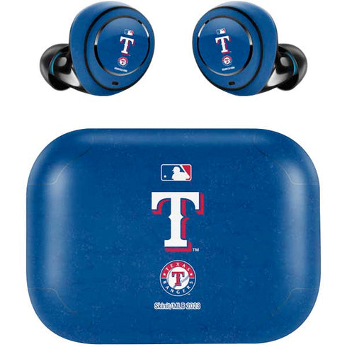 MLB Texas Rangers - Solid Distressed Amazon Echo Buds Skin
