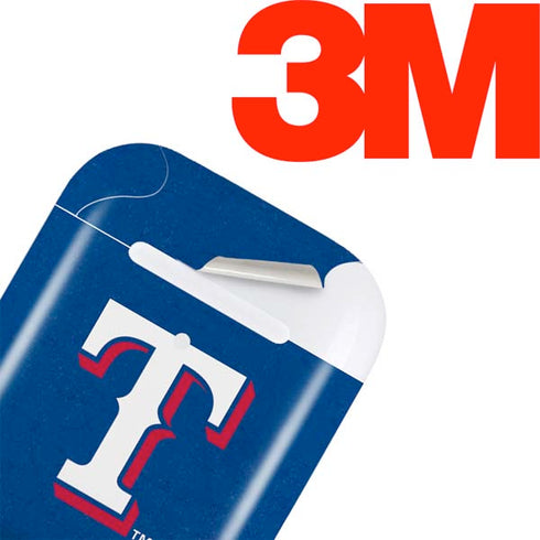 MLB Texas Rangers - Solid Distressed Apple AirPods 2 Skin