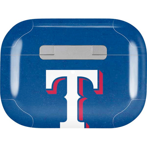 MLB Texas Rangers - Solid Distressed Apple AirPods Pro Skin
