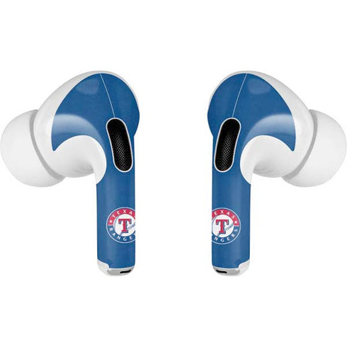 MLB Texas Rangers - Solid Distressed Apple AirPods Pro Skin