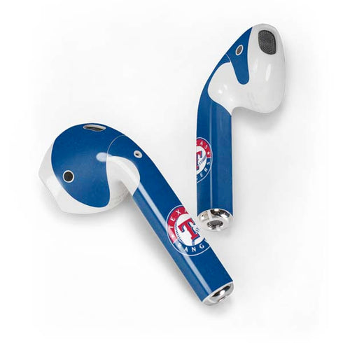 MLB Texas Rangers - Solid Distressed Apple AirPods Skin