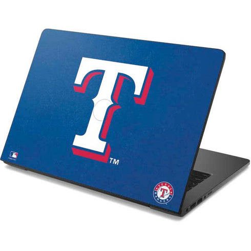 MLB Texas Rangers - Solid Distressed Dell Chromebook Skin