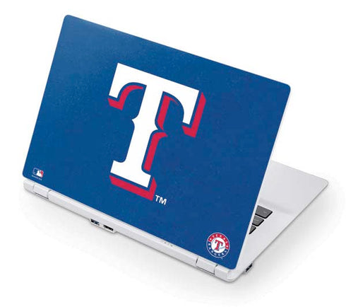 MLB Texas Rangers - Solid Distressed Acer Chromebook Skin