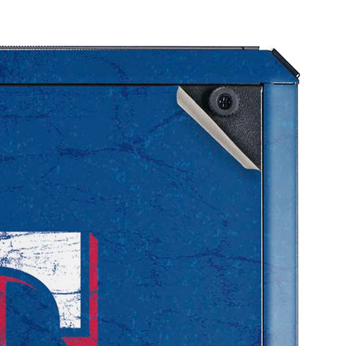 MLB Texas Rangers - Solid Distressed Cooler Master MasterBox Q300L Mini Tower Skin