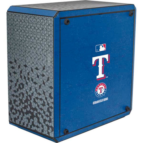 MLB Texas Rangers - Solid Distressed Cooler Master MasterBox Q300L Mini Tower Skin