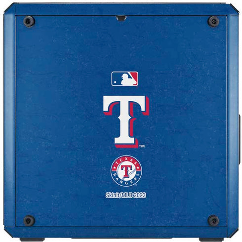 MLB Texas Rangers - Solid Distressed Cooler Master MasterBox Q300L Mini Tower Skin