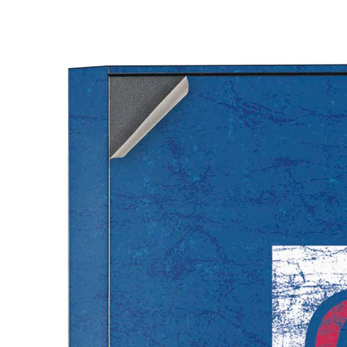 MLB Texas Rangers - Solid Distressed Corsair 4000D Tempered Glass Mid-Tower ATX Case Skin