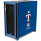 MLB Texas Rangers - Solid Distressed Corsair 4000D Tempered Glass Mid-Tower ATX Case Skin
