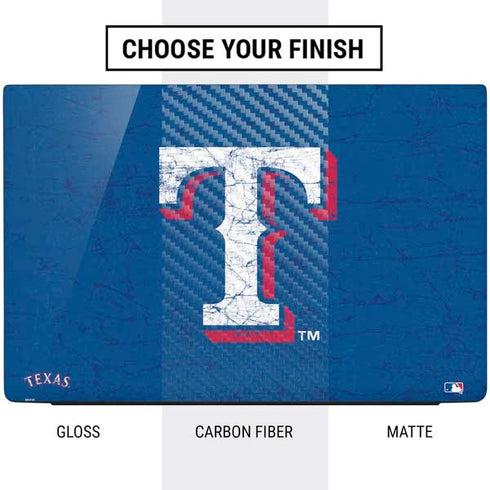 MLB Texas Rangers - Solid Distressed Dell Vostro Skin